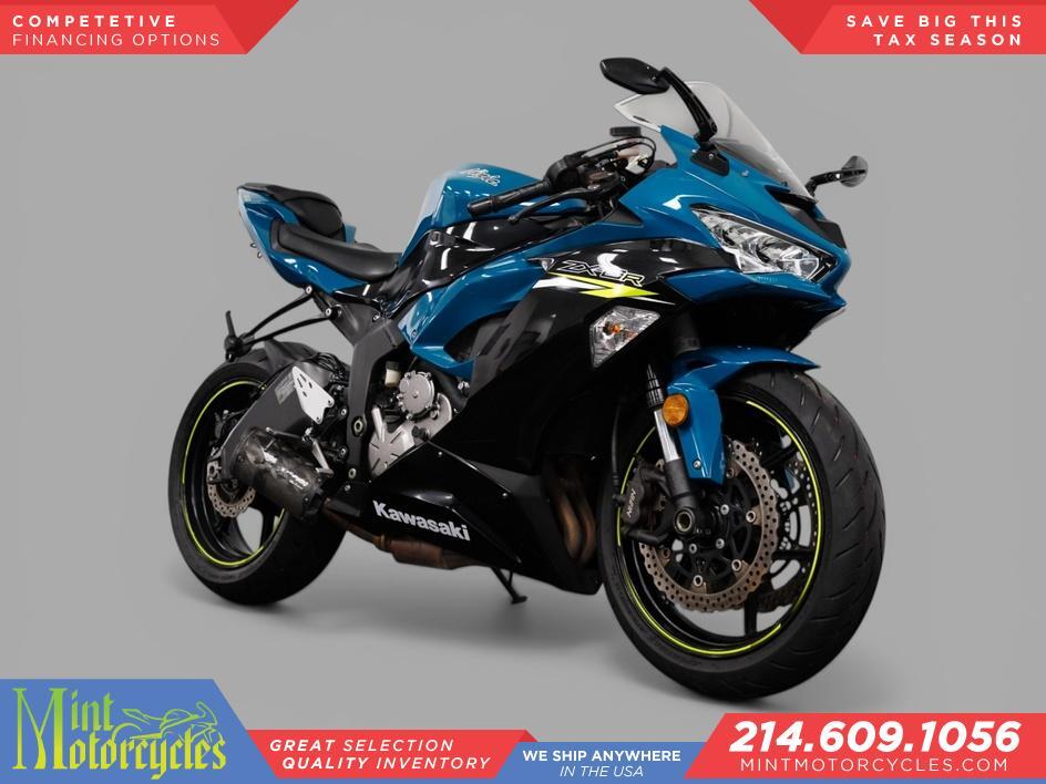 Blue Kawasaki Ninja ZX-6R Motorcycles For Sale - Cycle Trader