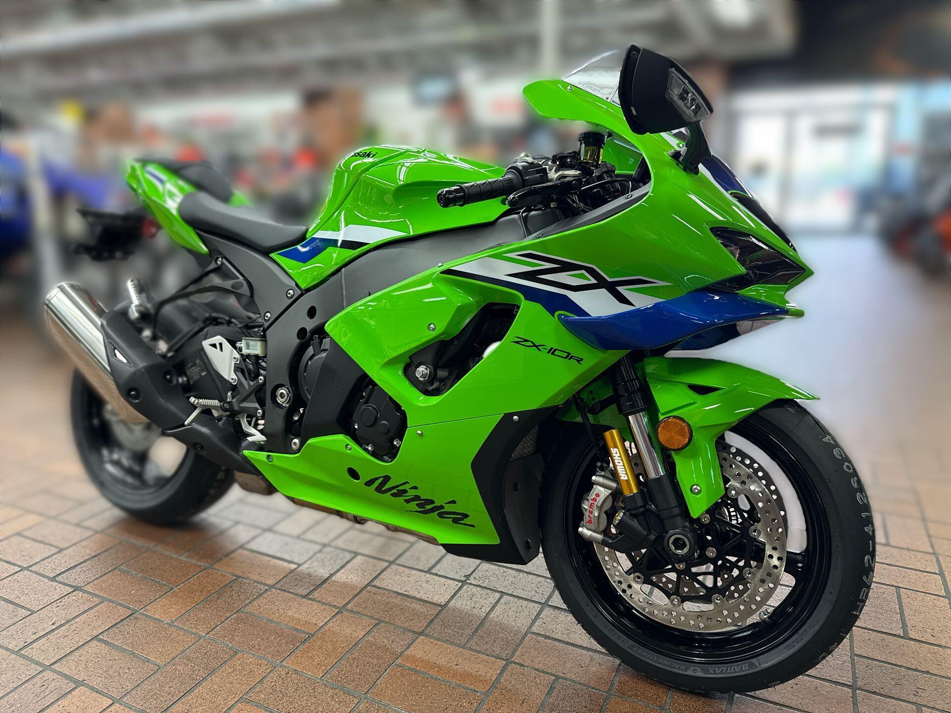 Lime Green Kawasaki Ninja ZX-10R Motorcycles For Sale in Texas