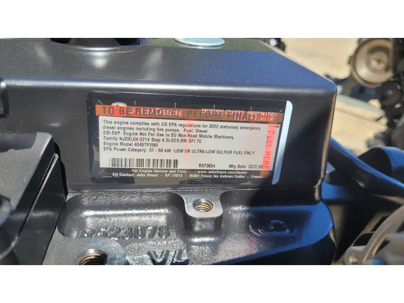 2022 JOHN DEERE 4045TF290