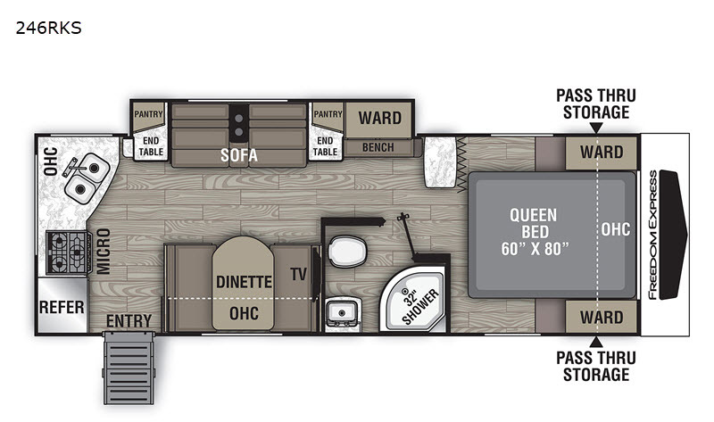 2020 Coachmen Rv Freedom Express 246RKS in ocala FL
