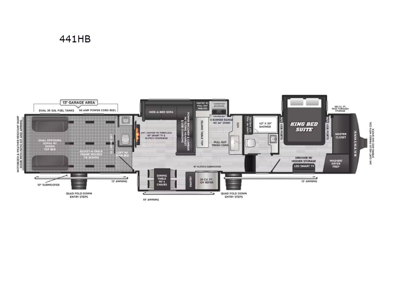 2026 Keystone Rv Raptor 441HB in payson UT