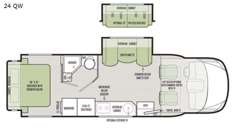 2018 Tiffin Motorhomes WAYFARER 24 QW in boise ID