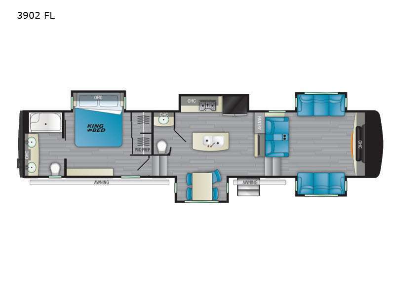 A photo of this 2021 Heartland BIG COUNTRY 3902FL