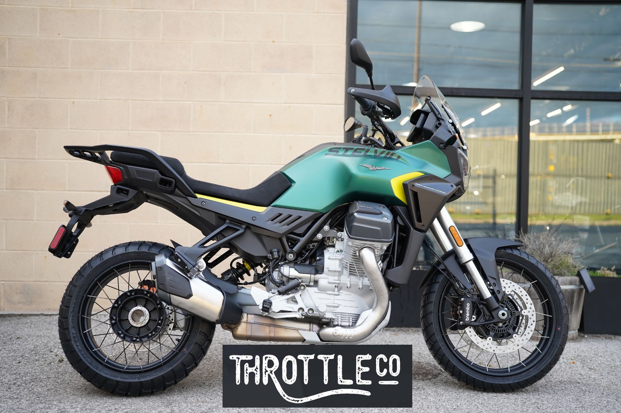 2027 Moto Guzzi STELVIO Green Hiking PFF BASE in Columbus, OH