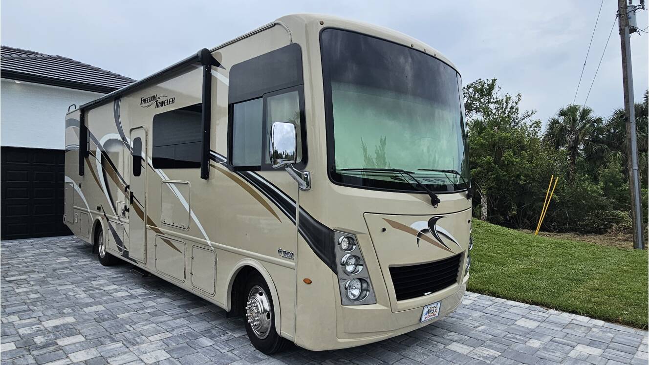 A photo of this 2018 Thor Motor Coach FREEDOM TRAVELER A30