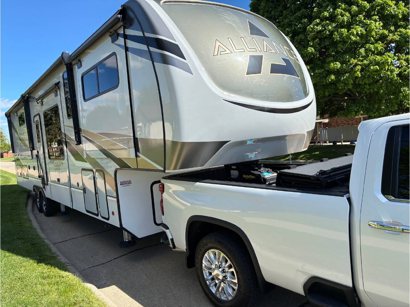 A photo of this 2022 Alliance Rv PARADIGM 385FL