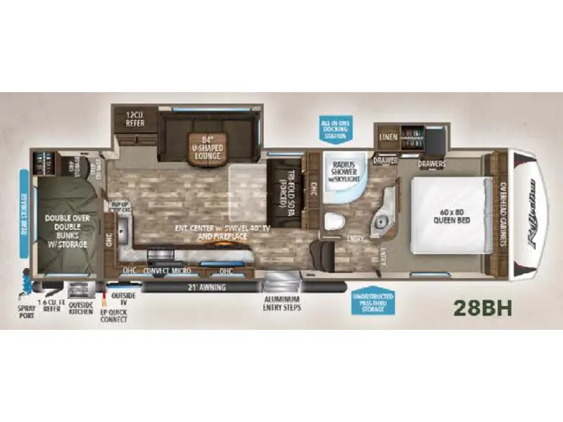 2019 GRAND DESIGN REFLECTION 28BH