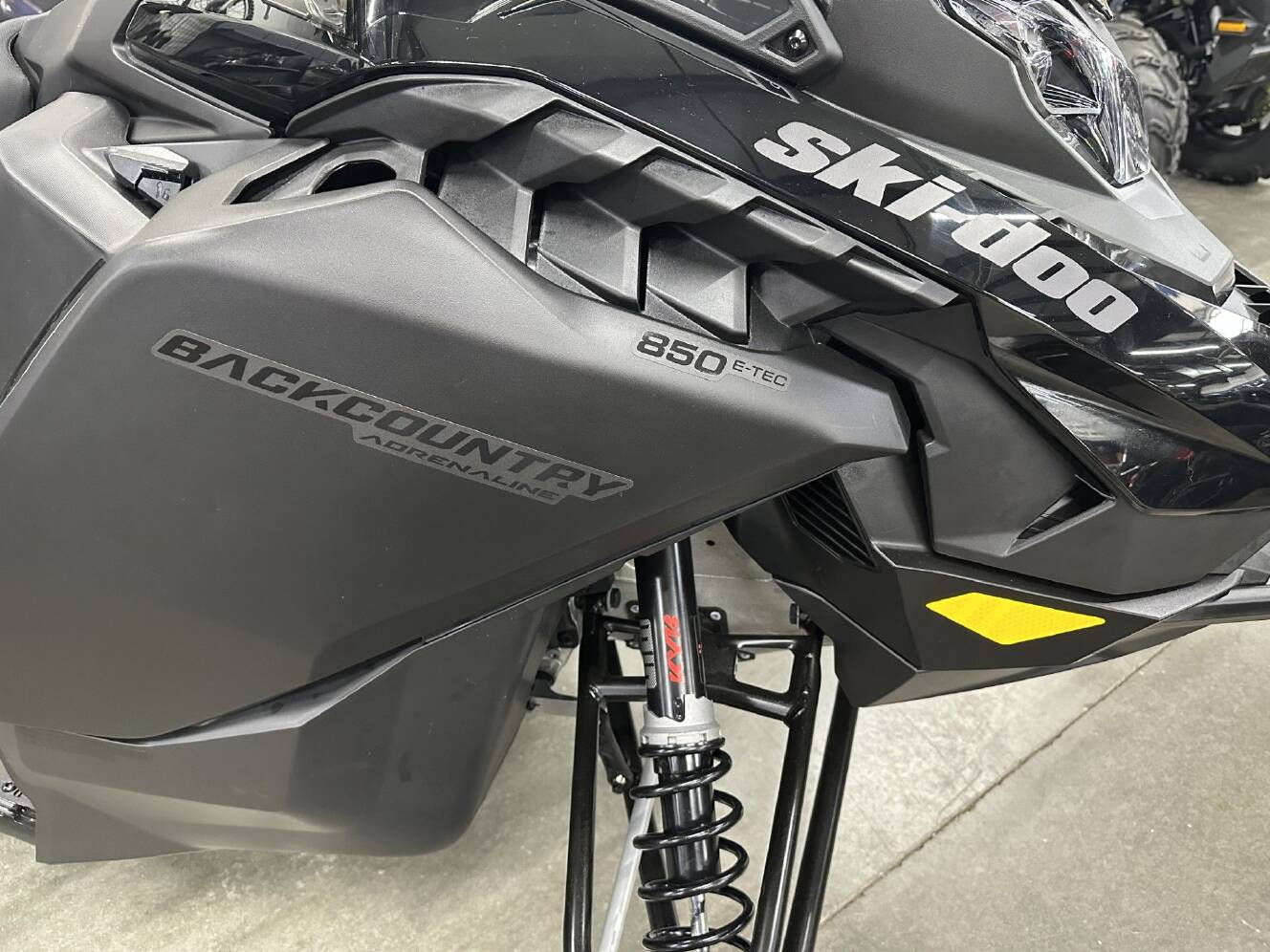 A photo of this 2026 Ski-Doo Backcountry Adrenaline 850 E-TEC ES Storm 1.5
