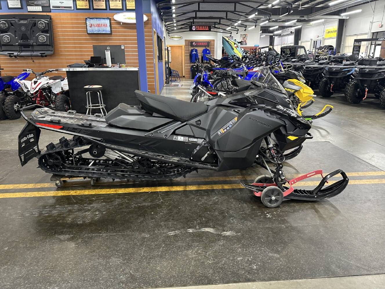 A photo of this 2026 Ski-Doo Backcountry Adrenaline 850 E-TEC ES PowderMax 2.0