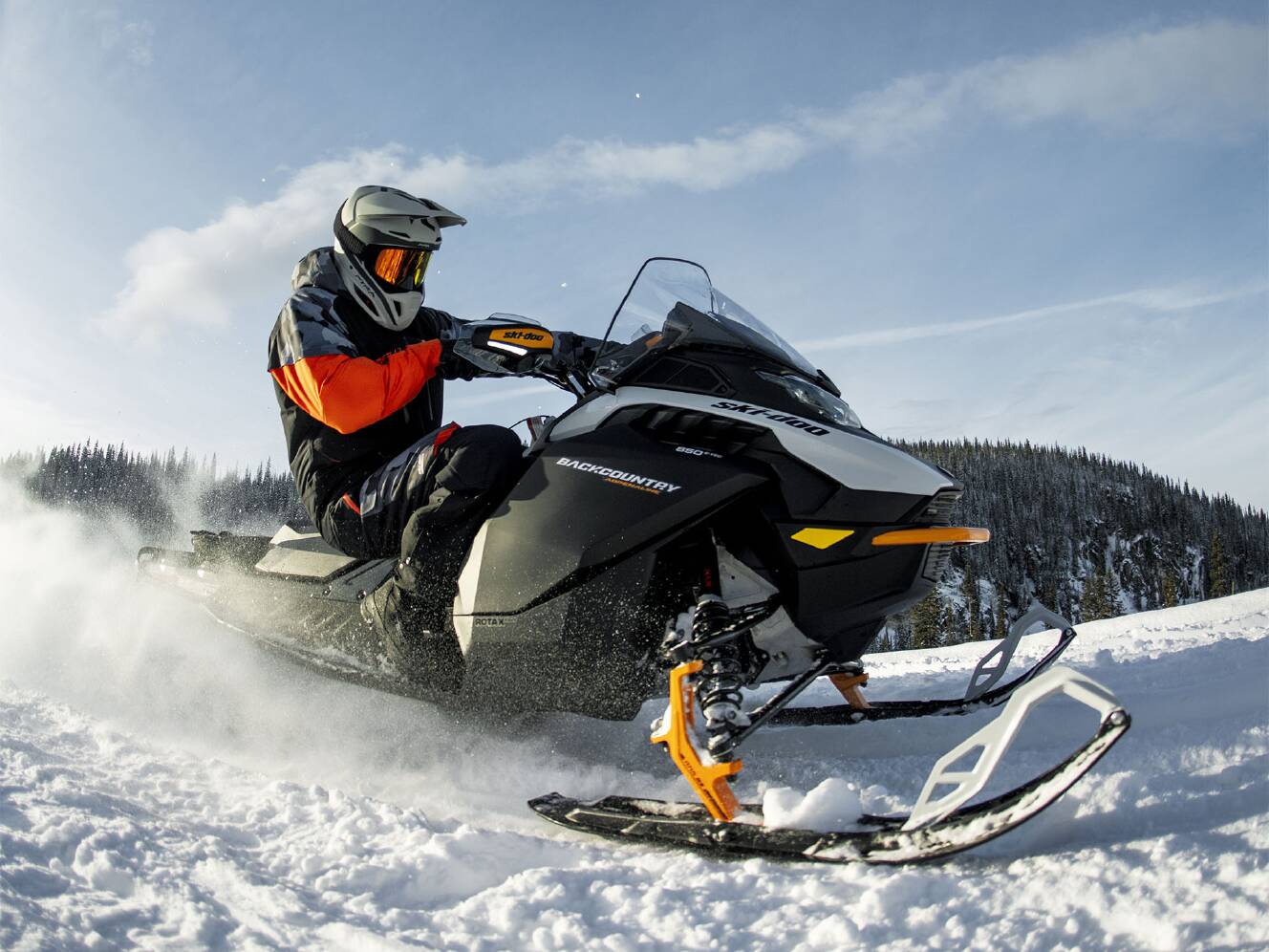 A photo of this 2026 Ski-Doo Backcountry Adrenaline 850 E-TEC ES PowderMax 2.0