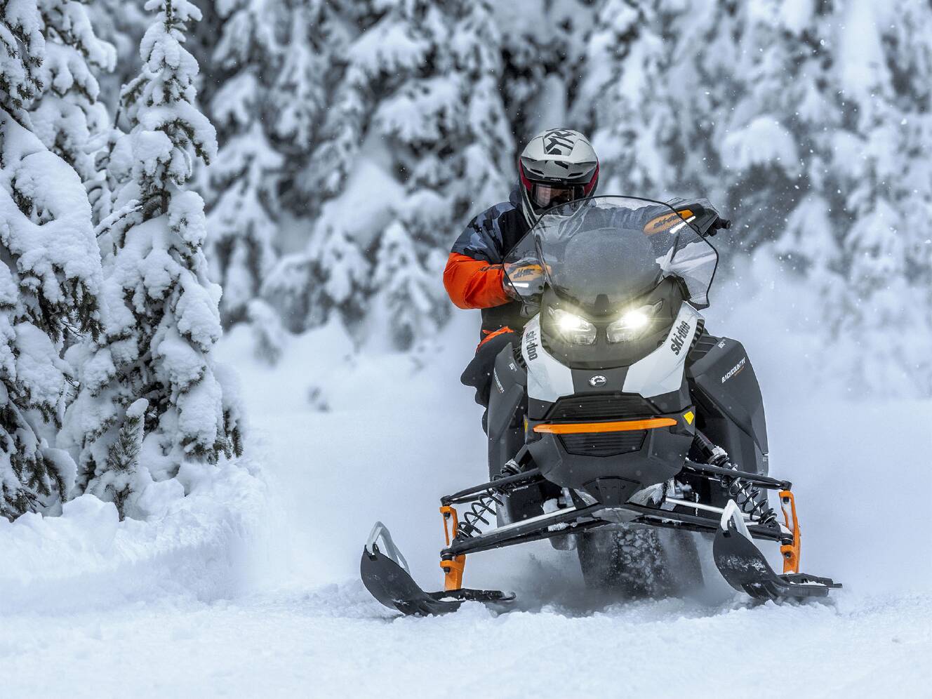 A photo of this 2026 Ski-Doo Backcountry Adrenaline 850 E-TEC ES PowderMax 2.0