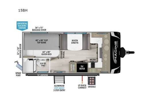 2023 Grand Design IMAGINE AIM 15BH in west linn OR