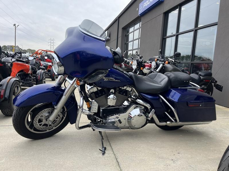 Blue 2006 Harley-Davidson Street Glide Motorcycles For Sale