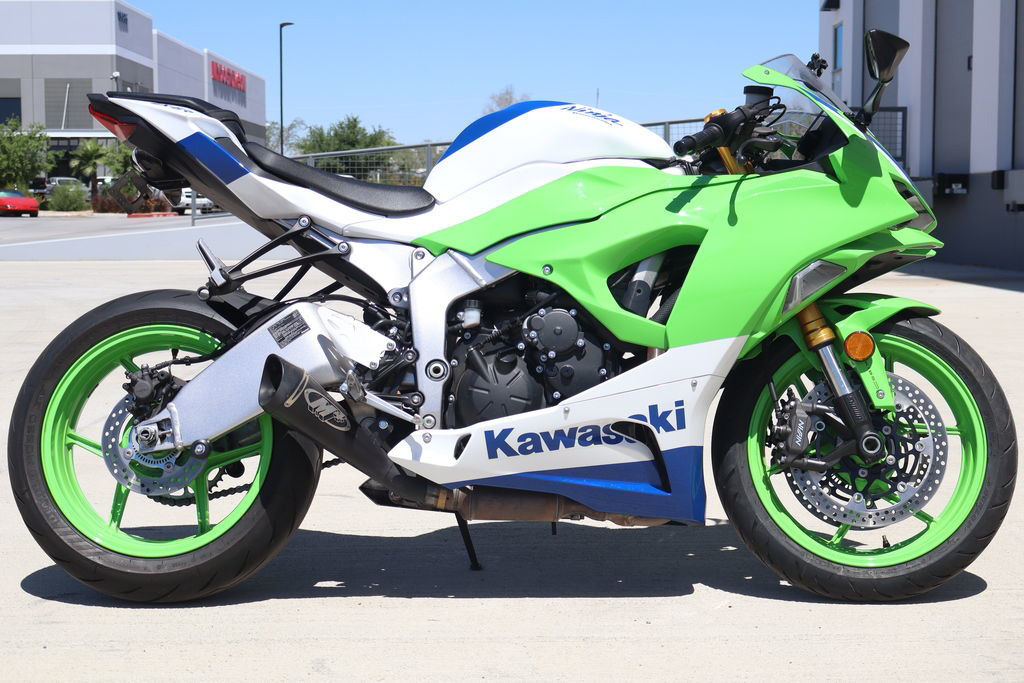 Green 2024 Kawasaki Ninja ZX-6R Motorcycles For Sale - Cycle Trader