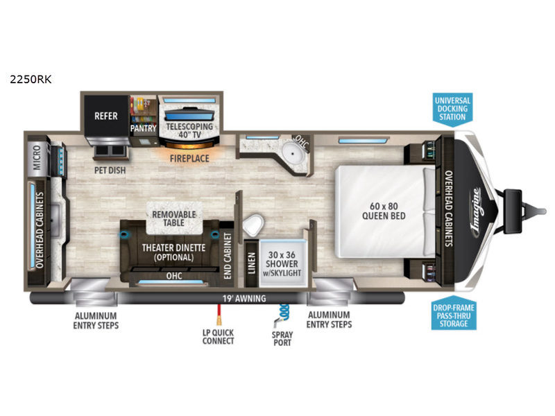 2019 Grand Design Imagine 2250RK in seffner FL