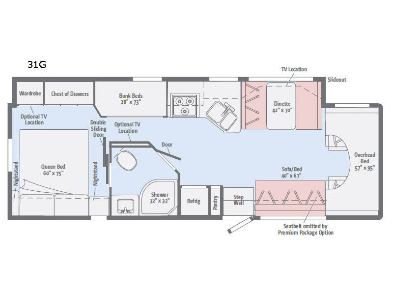 2017 Winnebago Spirit 31G in everett WA