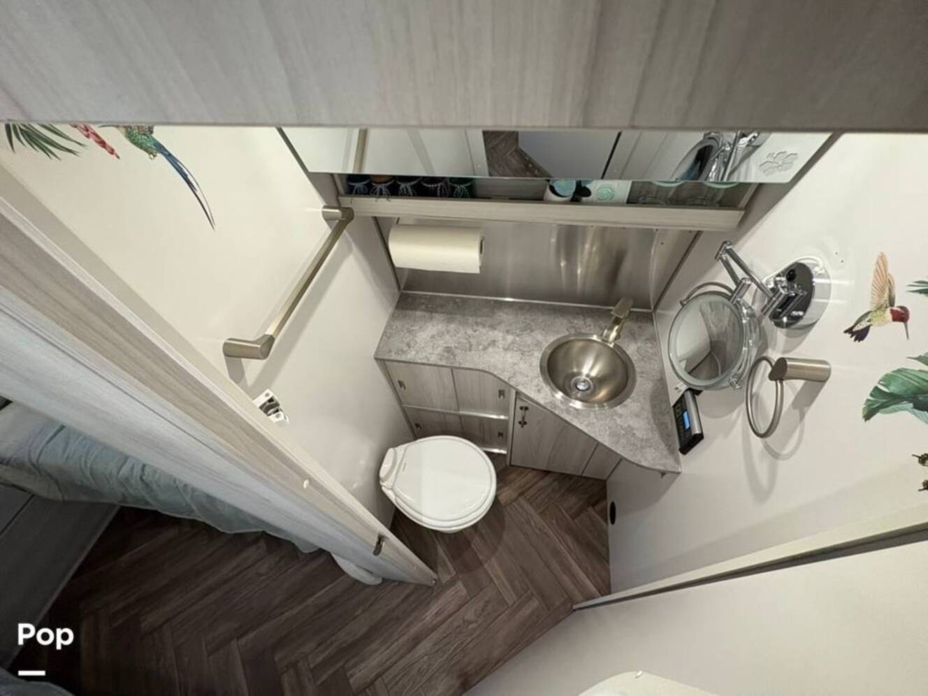 A photo of this 2021 Airstream International 25FB Twin Rear Hatch
