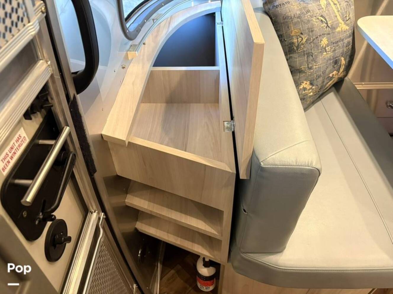 A photo of this 2021 Airstream International 25FB Twin Rear Hatch