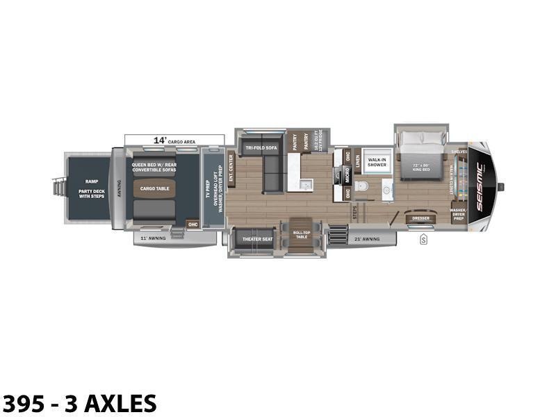 A photo of this 2026 Jayco Seismic 395