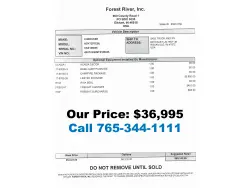 2026 Forest River Grey Wolf Black Label 29TEBL