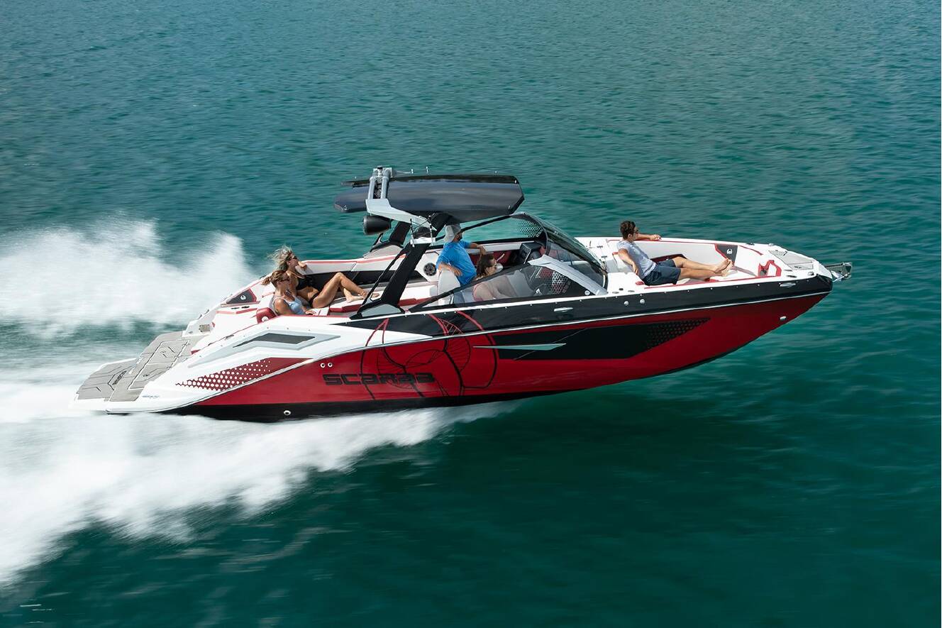 A photo of this 2021 Scarab 285 ID