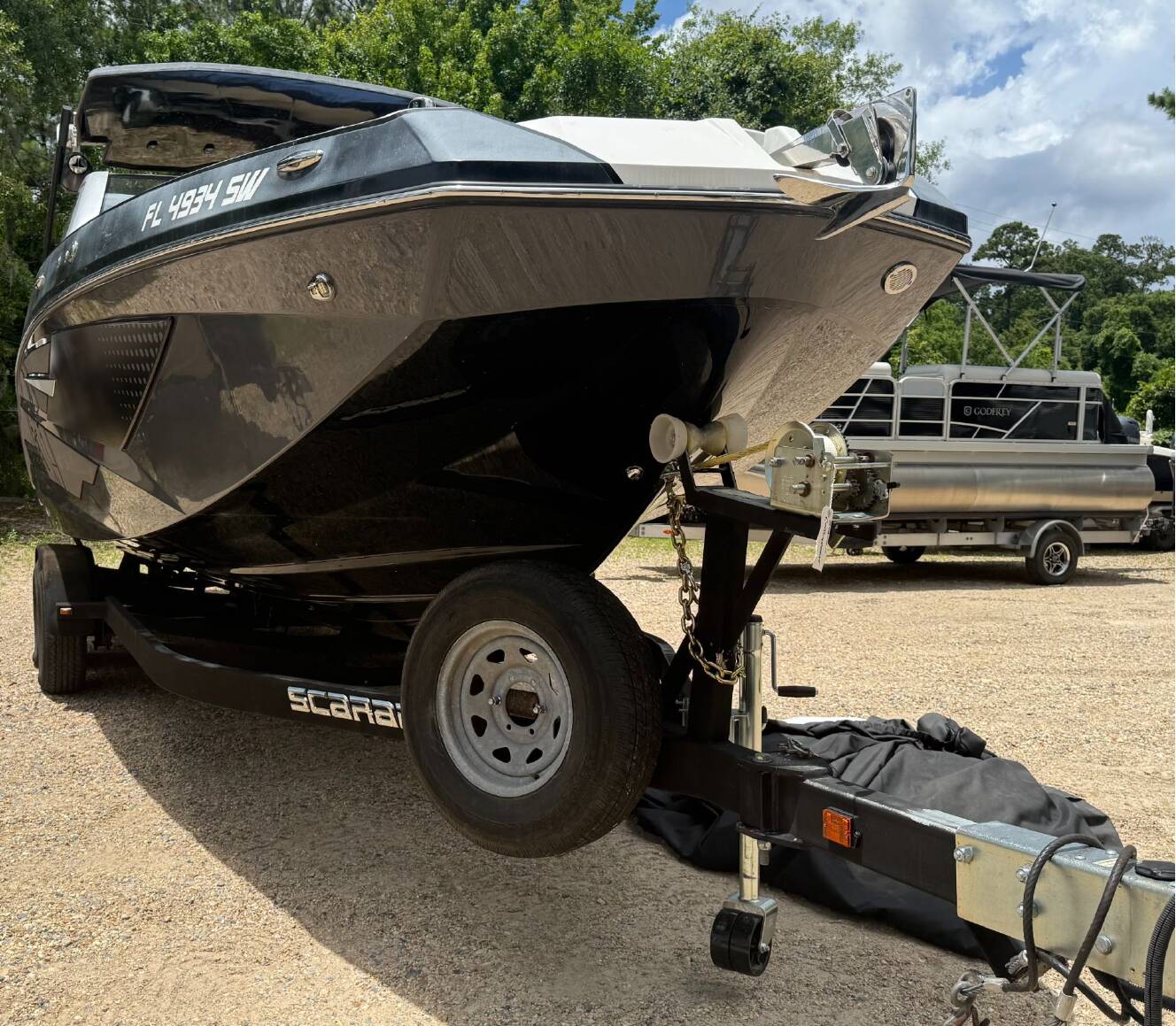 A photo of this 2021 Scarab 285 ID