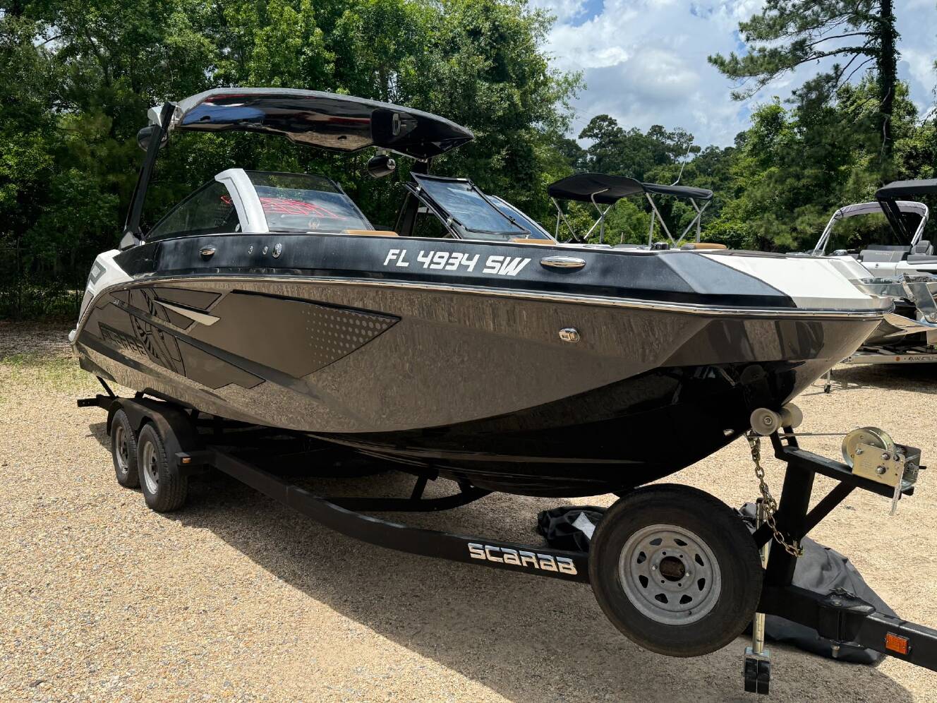 A photo of this 2021 Scarab 285 ID