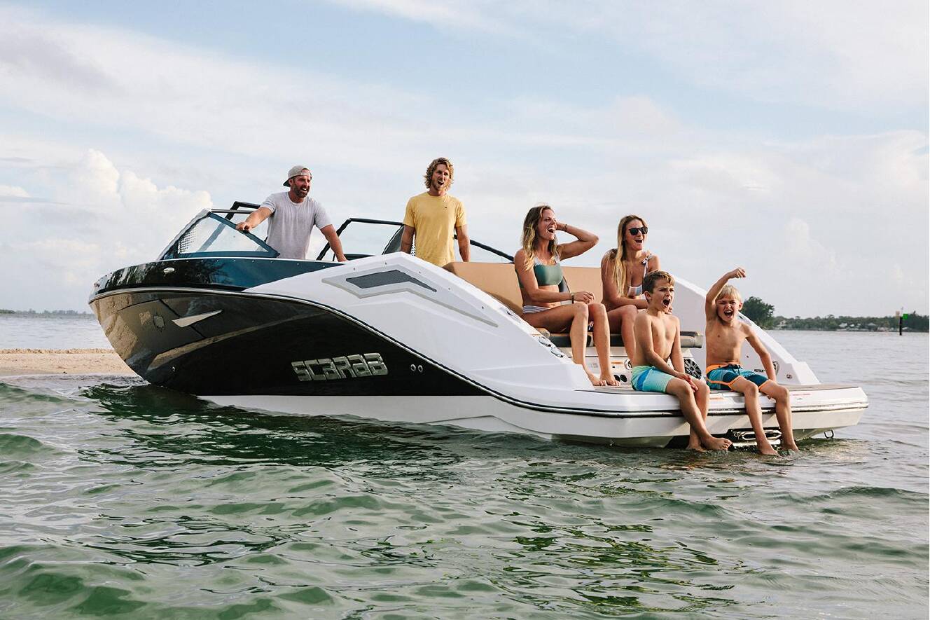 A photo of this 2021 Scarab 285 ID