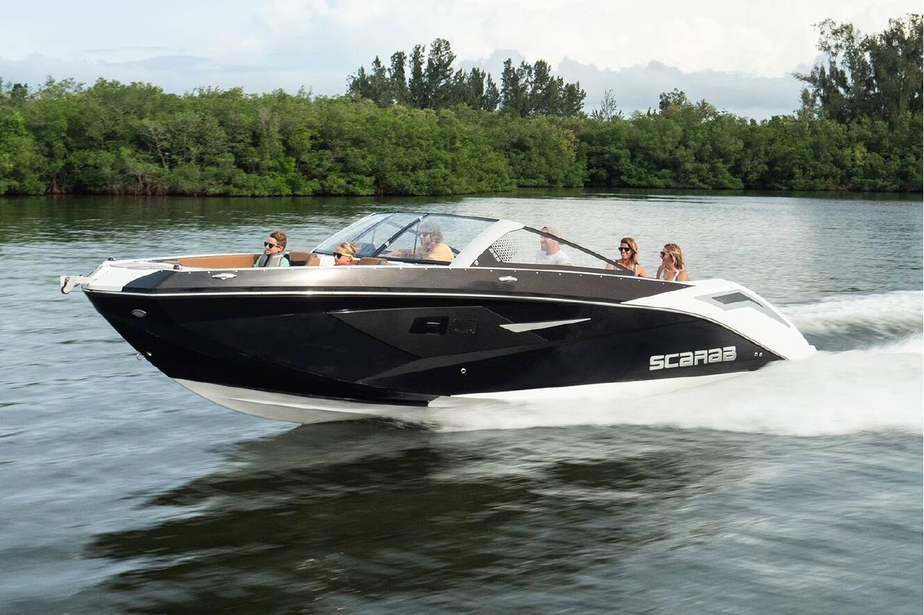 A photo of this 2021 Scarab 285 ID
