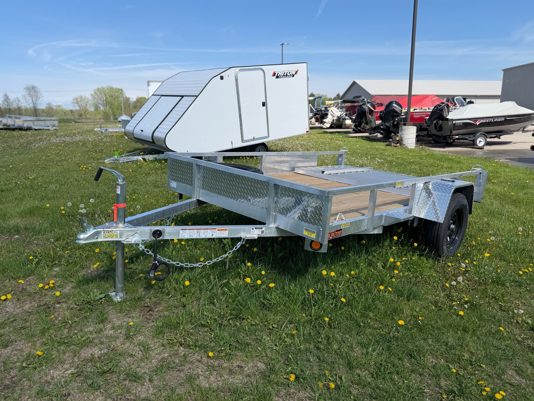 2026 Quality Trailers 74X10 ALUMINUM SIMPLICITY UT SA in suamico WI