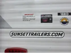 2023 SUNSET PARK RV SUN LITE 18RD