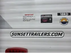 2023 SUNSET PARK RV SUN LITE 18RD