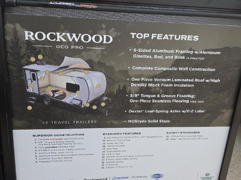 2026 FOREST RIVER Rockwood 15TB