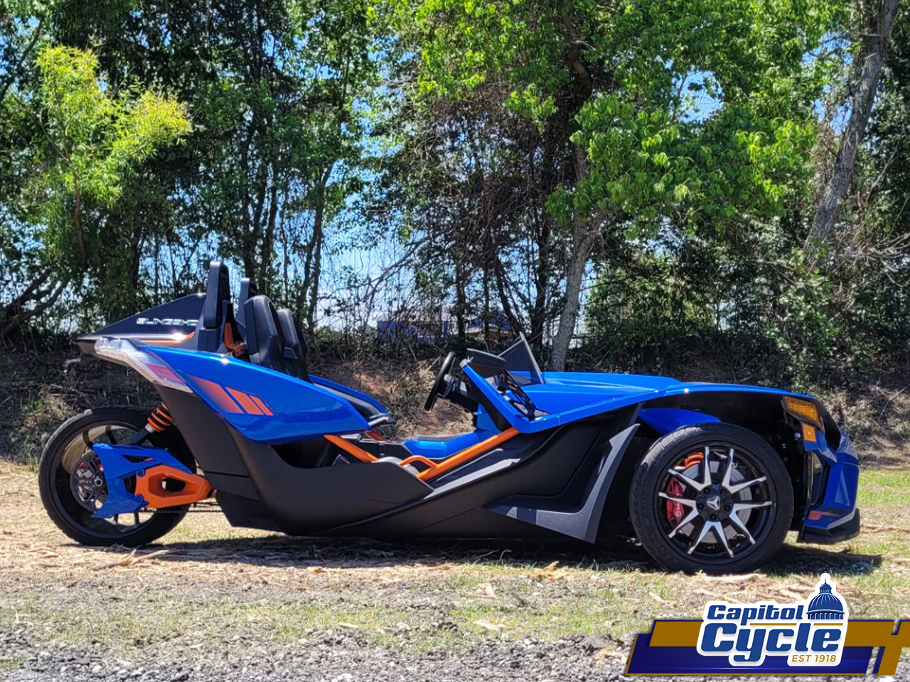 2024 Polaris Slingshot® Slingshot® R AutoDrive Radar Blue Fade R in Macon, GA