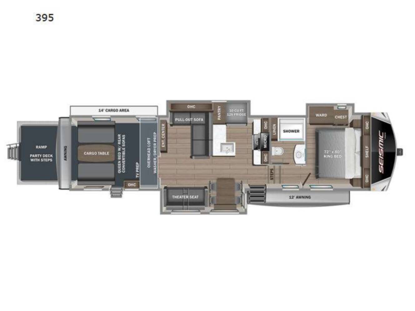 A photo of this 2026 Jayco Seismic 395