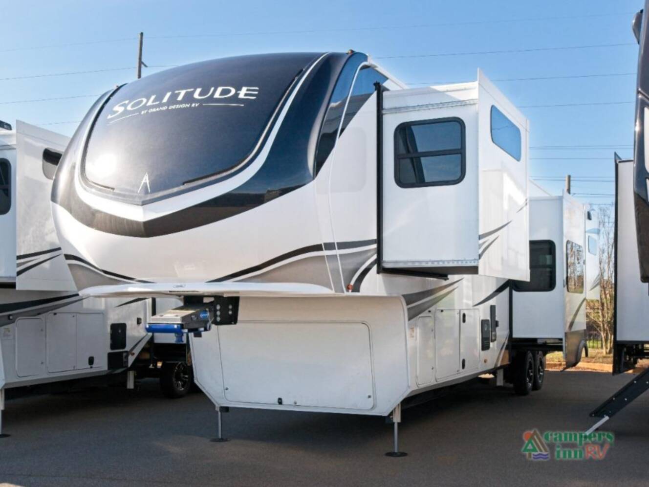 A photo of this 2026 Grand Design Solitude 390RK