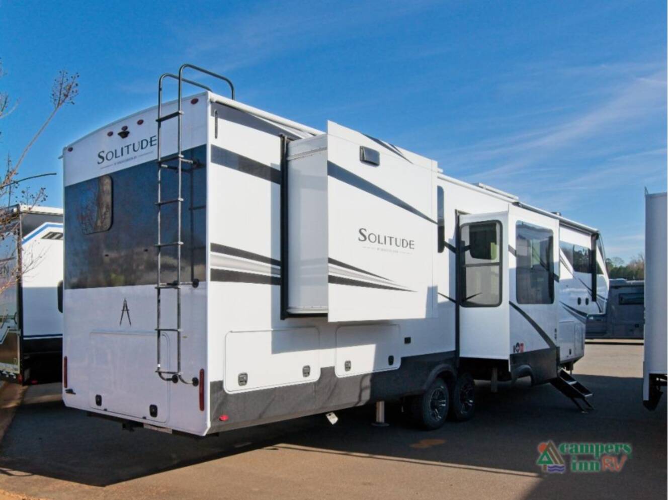 A photo of this 2026 Grand Design Solitude 390RK