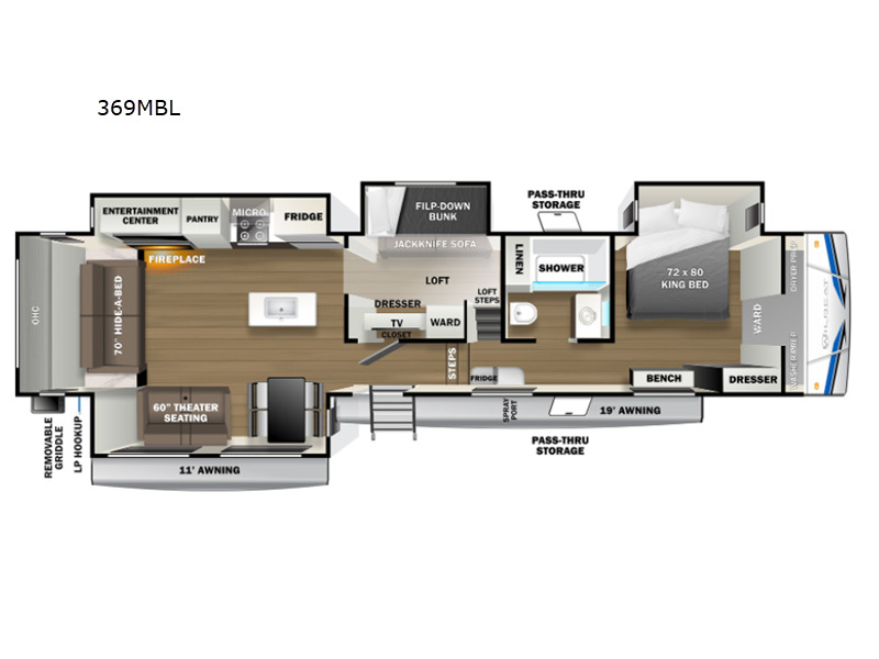 2023 Forest River Rv Wildcat 369MBL in sanger TX