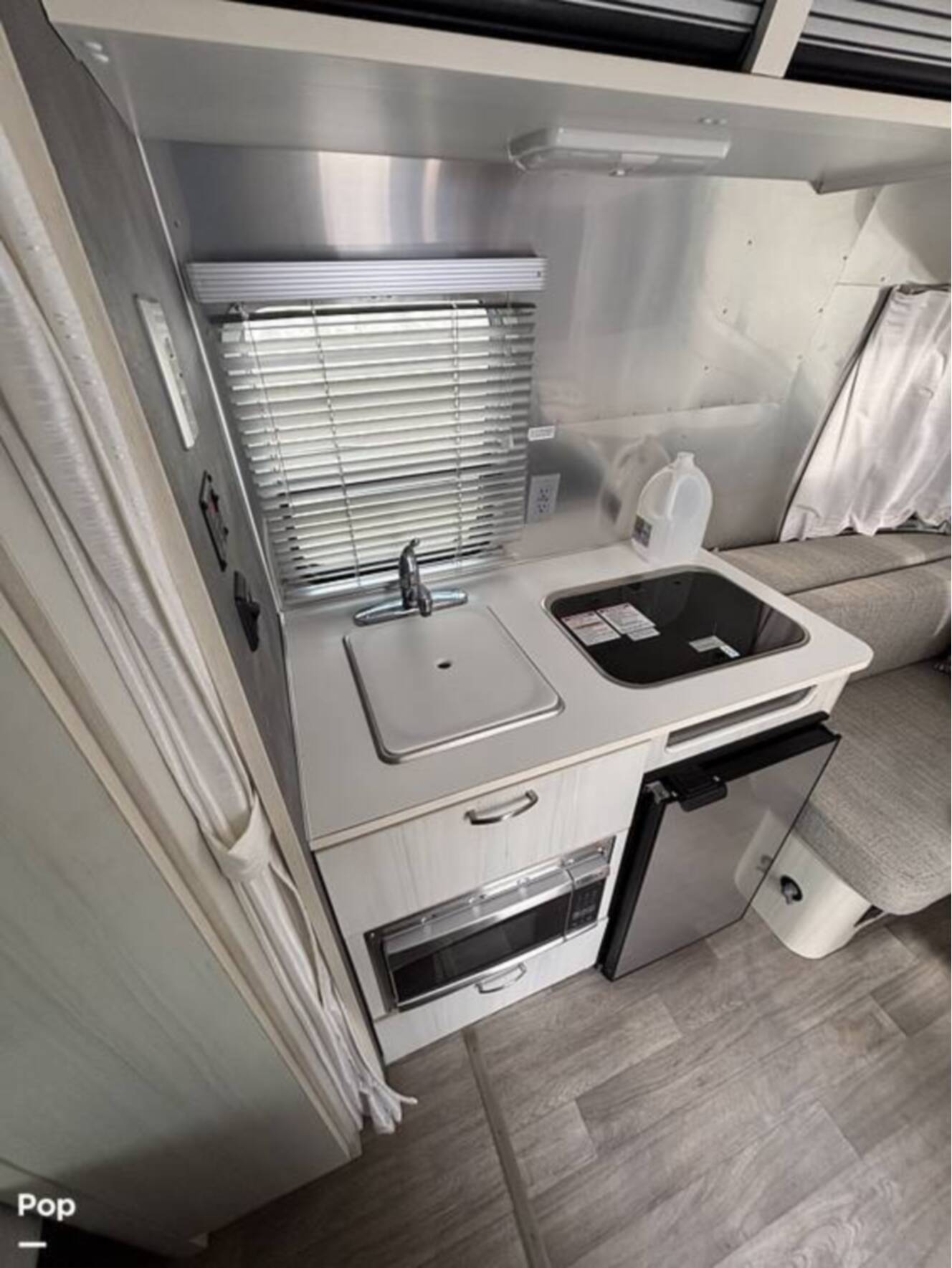 A photo of this 2020 Airstream Bambi 16RB