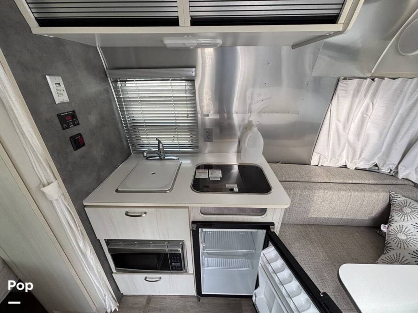 A photo of this 2020 Airstream Bambi 16RB