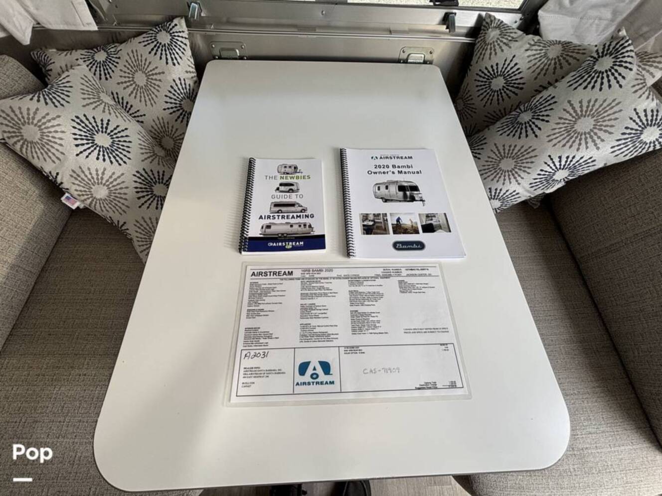 A photo of this 2020 Airstream Bambi 16RB