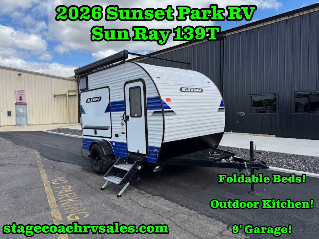 2026 Sunset Park Rv SUNRAY 139T in peru IN