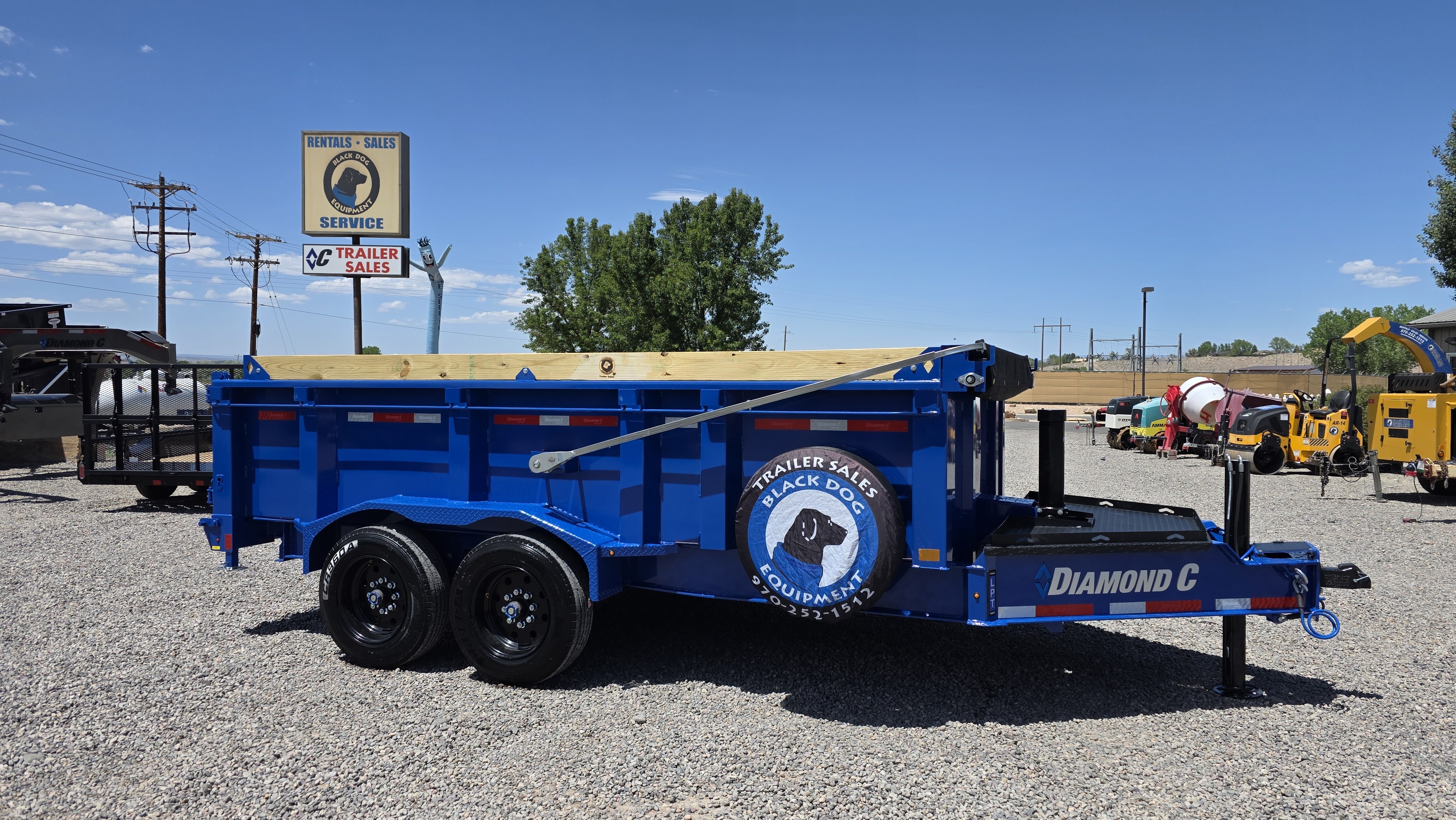 2026 DIAMOND C LPT208 14' Dump Trailer PSE 18,000 GVWR in Montrose, CO