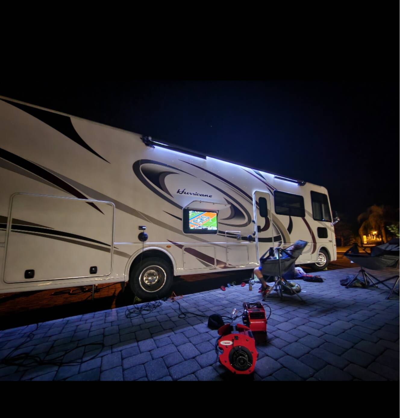 A photo of this 2018 Thor Motor Coach HURRICANE 34J
