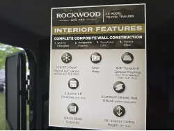 2026 FOREST RIVER Rockwood 19LE Geo Pro