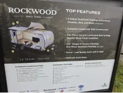 2026 FOREST RIVER Rockwood 19LE Geo Pro