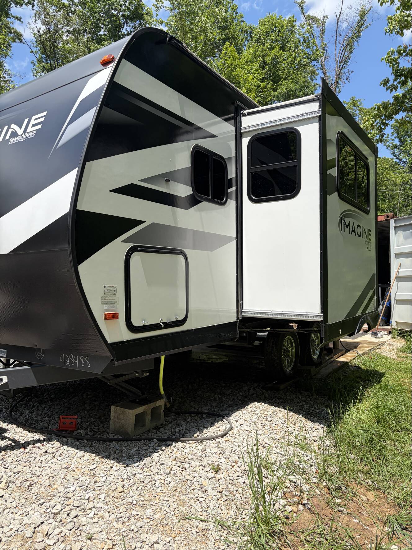 A photo of this 2022 Grand Design IMAGINE XLS 17MKE
