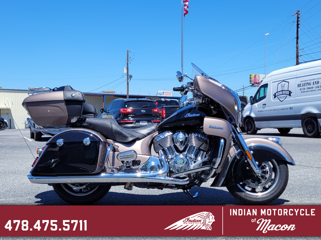 2019 Indian Motorcycle® Roadmaster® Polished Bronze / Thunder Black in Macon, GA