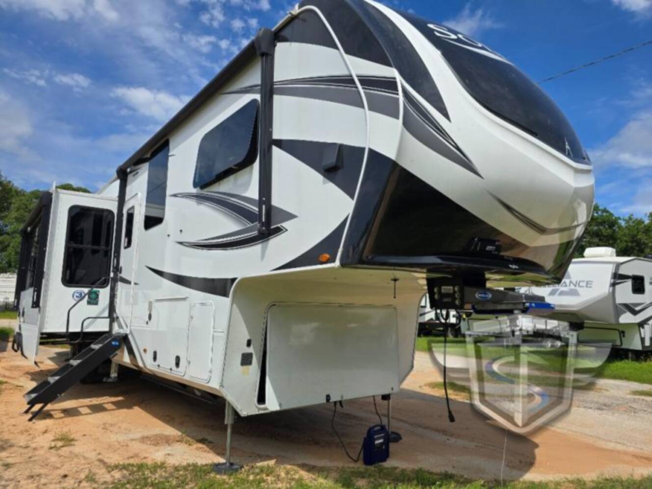 A photo of this 2024 Grand Design Solitude 391DL