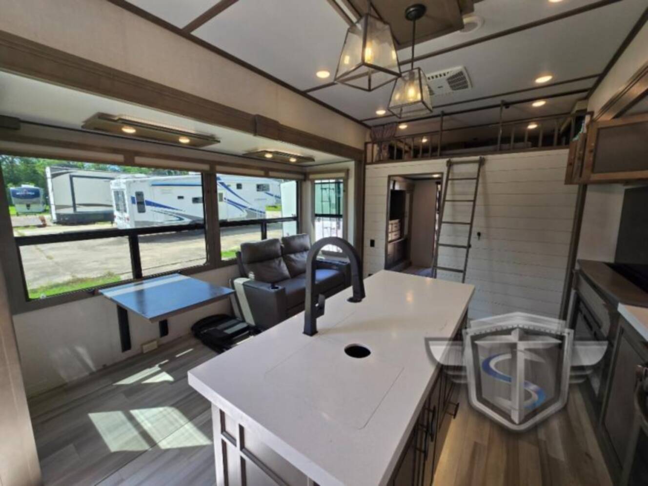A photo of this 2024 Grand Design Solitude 391DL